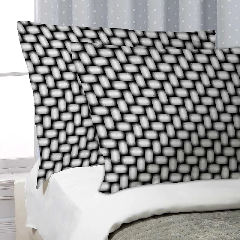 ArtzFolio Monochrome Geometric D2 Pillow Cover Case