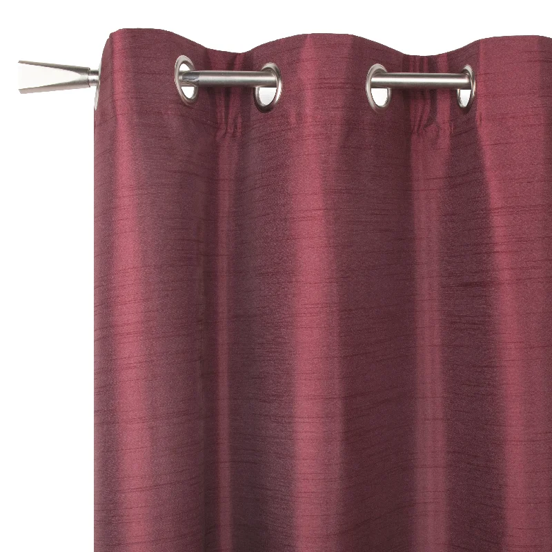 Blackout grommet panel - Britney - Marsala - 54 x 95''