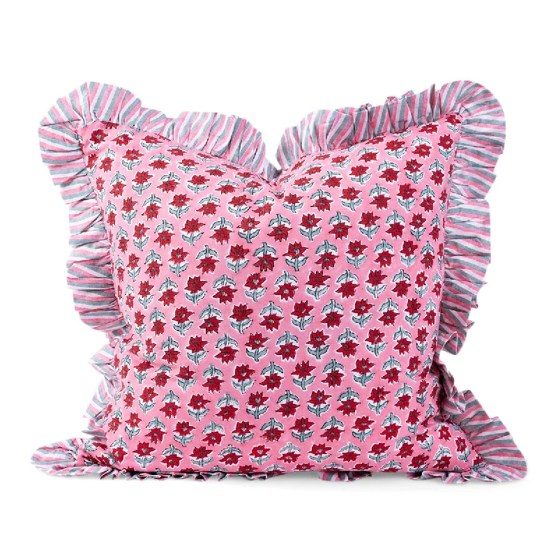 Ruffle Throw Pillow - Sabrina