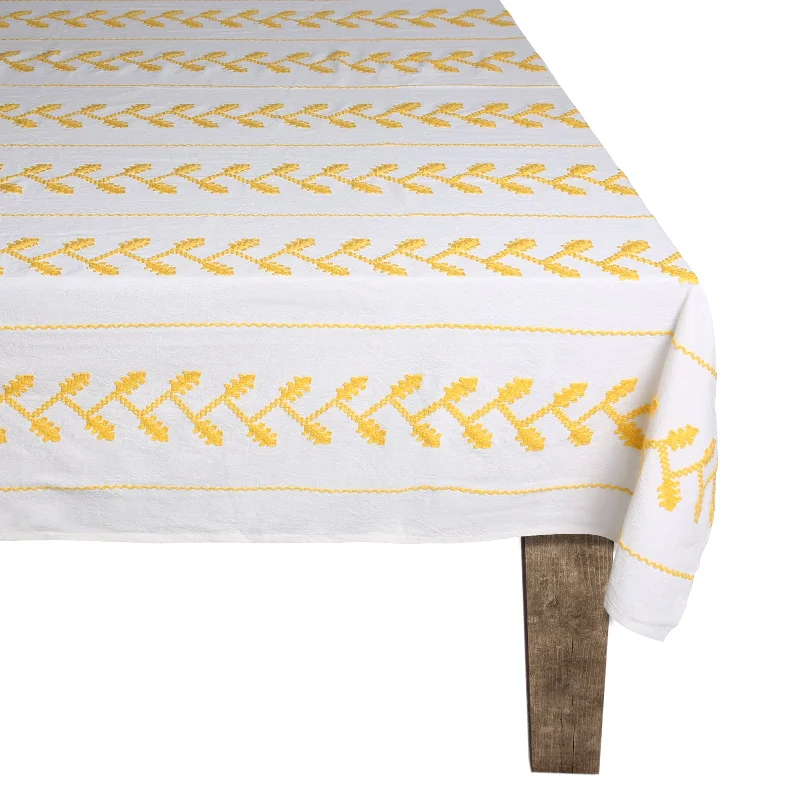 Yellow Vine Tablecloth