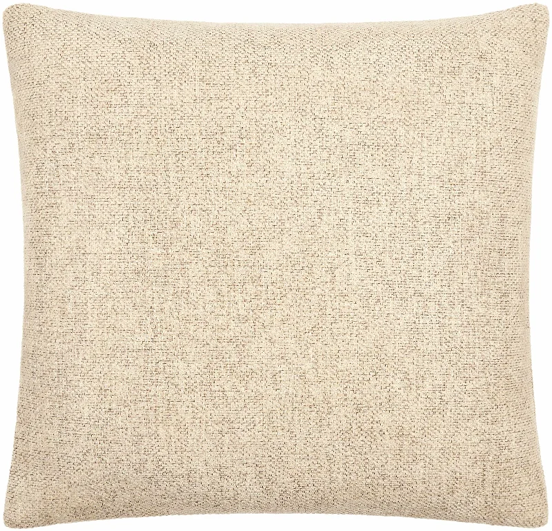 Reijo Tan Linen Look Accent Pillow