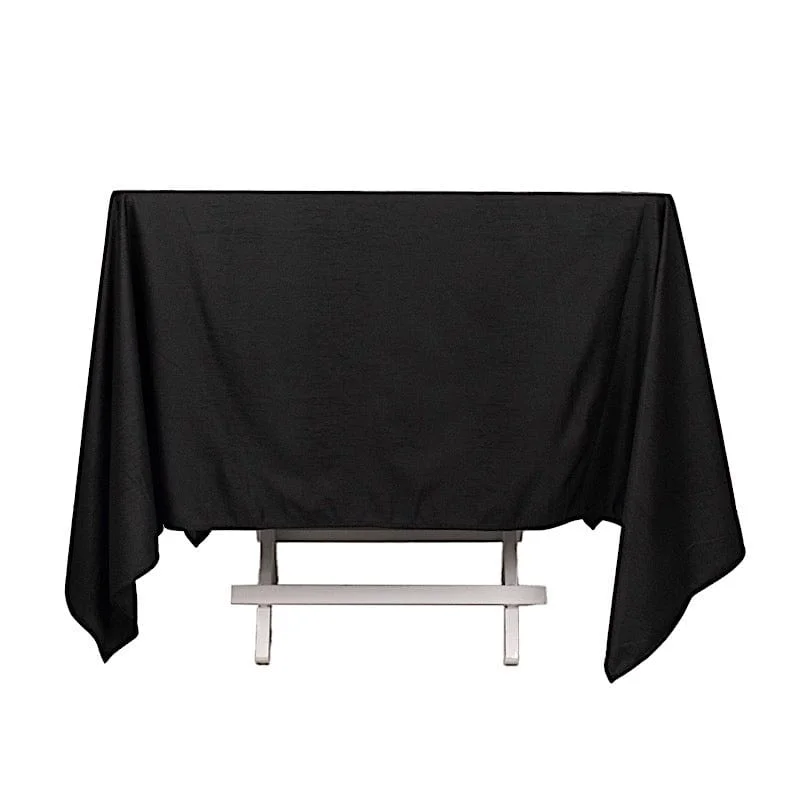 70" x 70" Scuba Polyester Square Tablecloth Wedding Table Linens