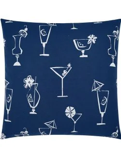 Happy Hour Time Outdoor Pillows