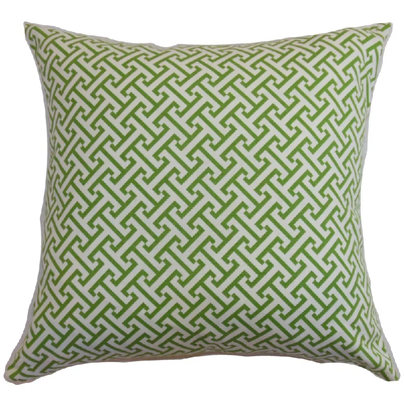 Quentin Geometric Euro Sham Euro Shamrock