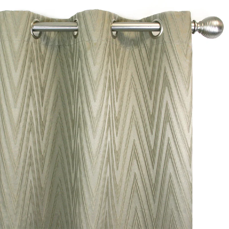 Grommet Curtain - Harlow - Beige - 52 x 85''