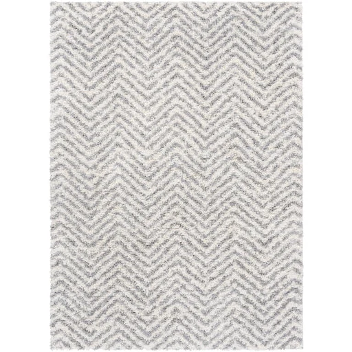 Deluxe Shag 7'10"x 10'3" Rug in Medium Gray