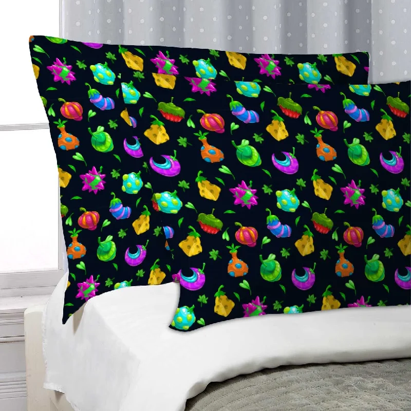 ArtzFolio Funny Fruits Pillow Cover Case