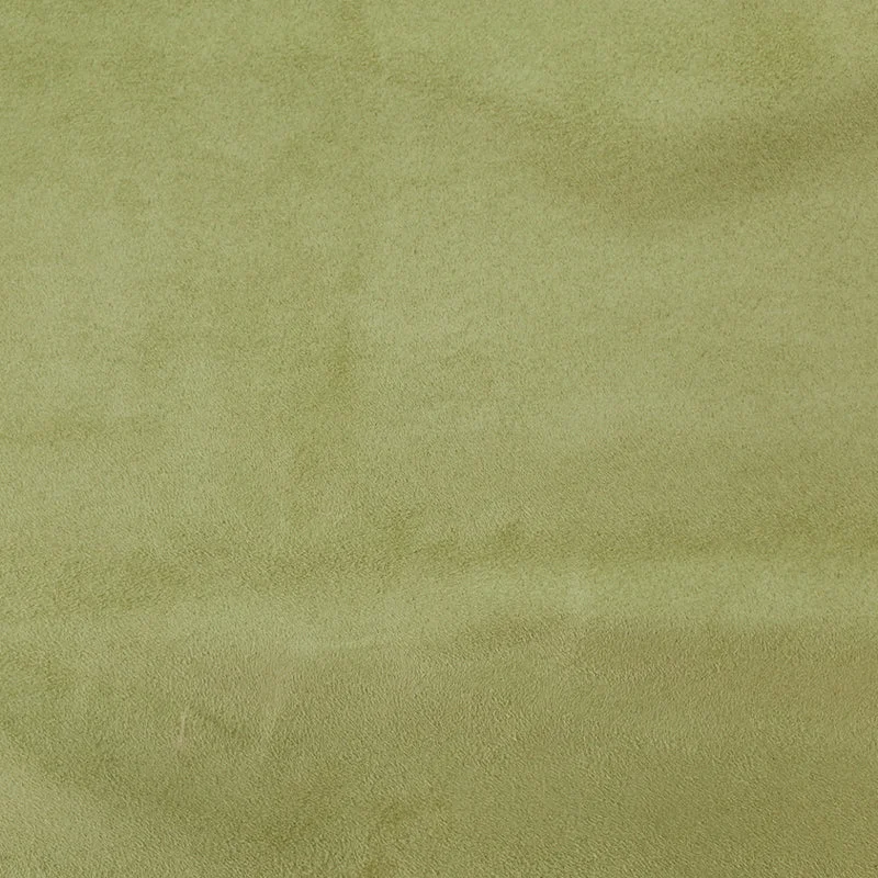 Furnishing Faux Suede - Pea Green