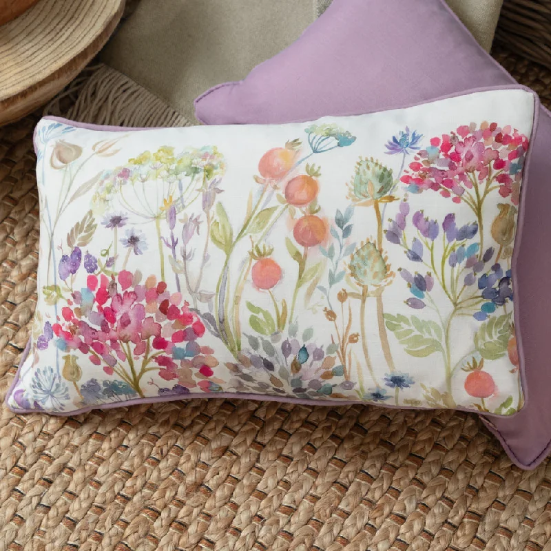 Hedgerow Outdoor Cushion Pink/Green