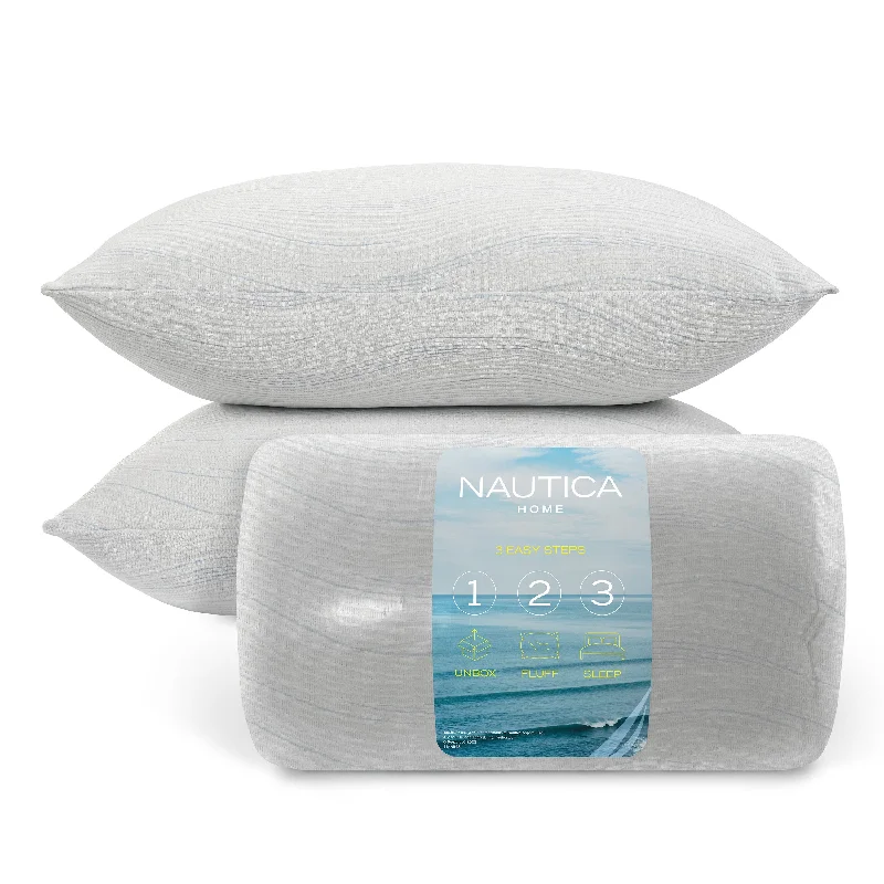 Nautica Ocean Cool Knit King 2Pc Pillows