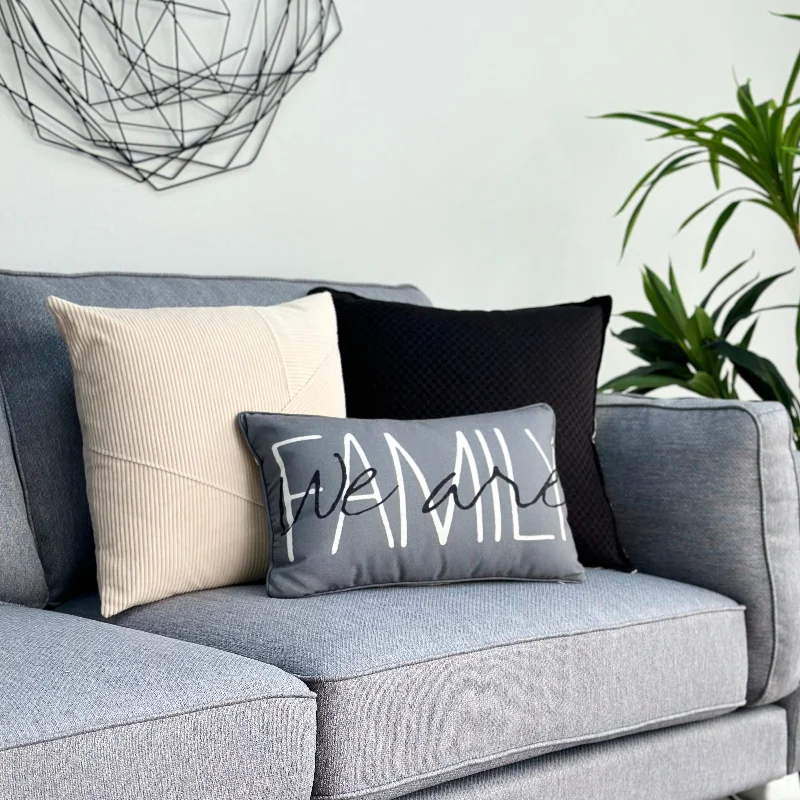 We are Family Printed Pillow