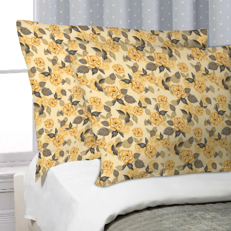 ArtzFolio Hand-Drawn Flowers Pillow Cover Case