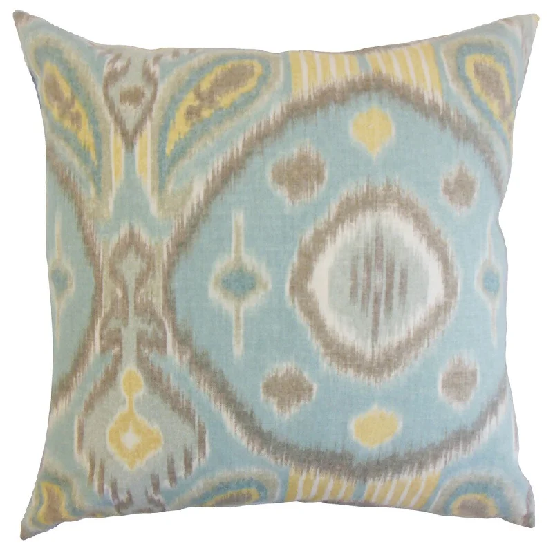 Janvier Ikat Euro Sham Spa