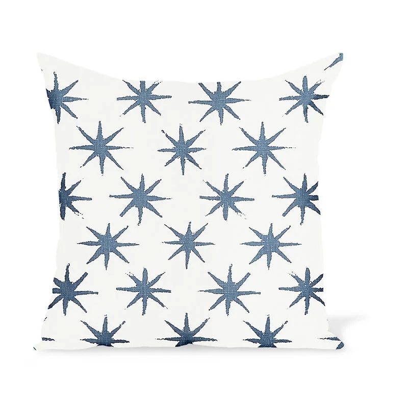 Peter Dunham Textiles Starstruck in Indigo Pillow