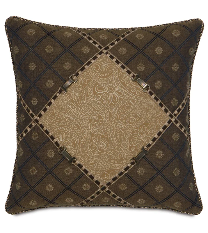 Astoria Diamond Insert Throw Pillow Cover 20x20