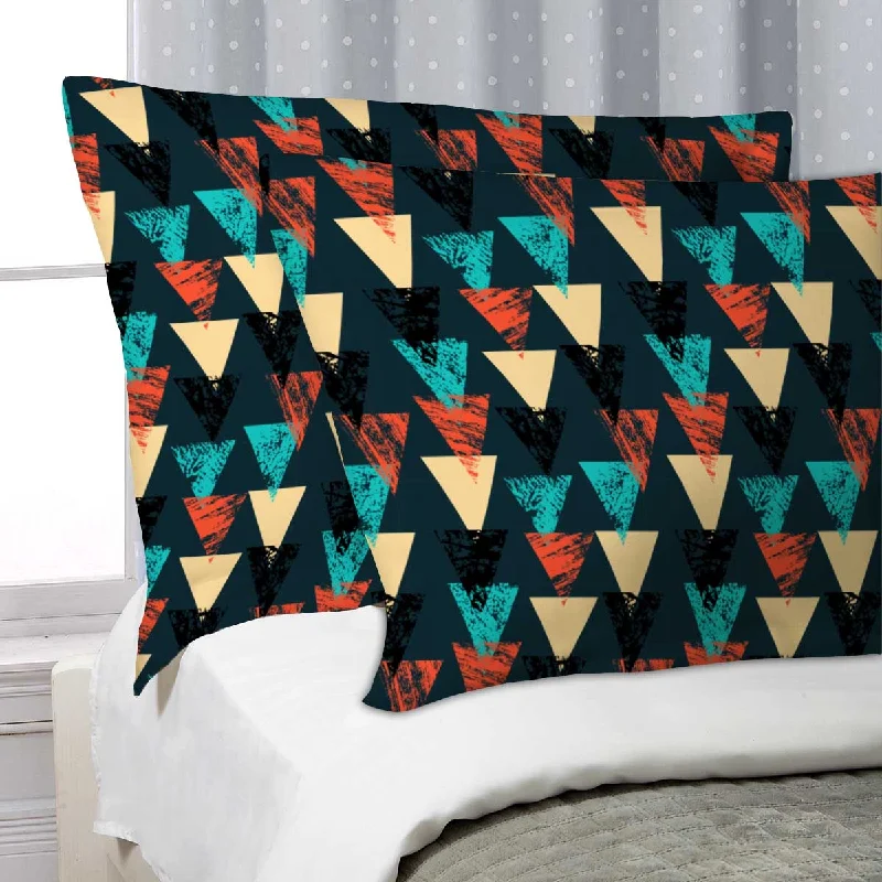 ArtzFolio Triangled D4 Pillow Cover Case