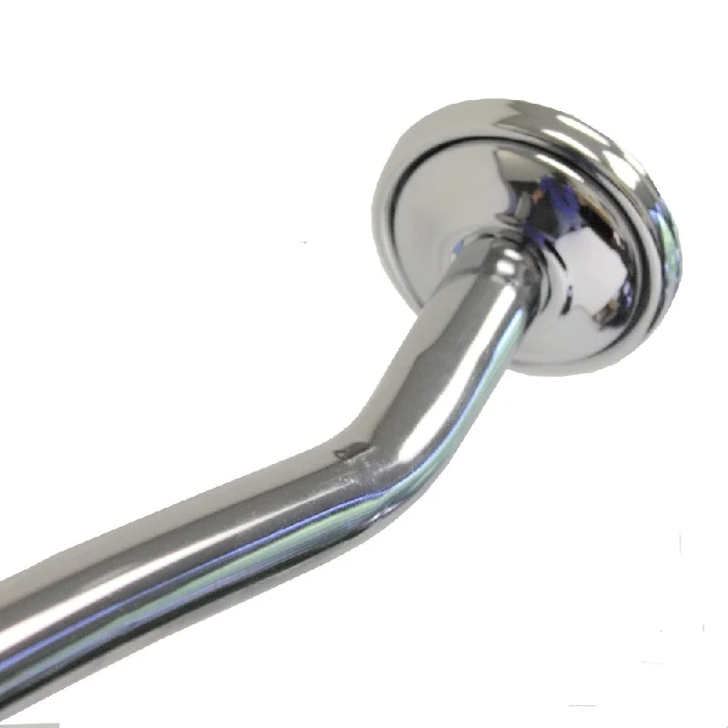 Adjustable Curved Shower Curtain Rod