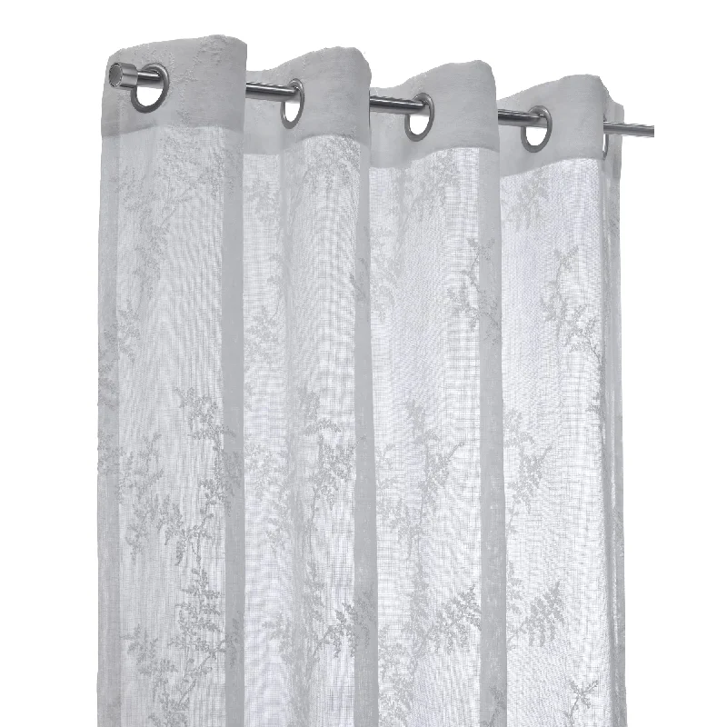 Grommet curtain panel - Annie - White