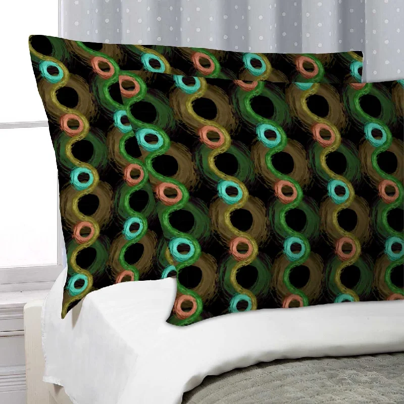 ArtzFolio Fluffy Circles D2 Pillow Cover Case