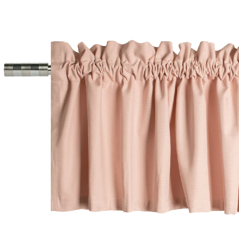 Rod Pocket Valance - Lyons - Blush - 52 x 16''