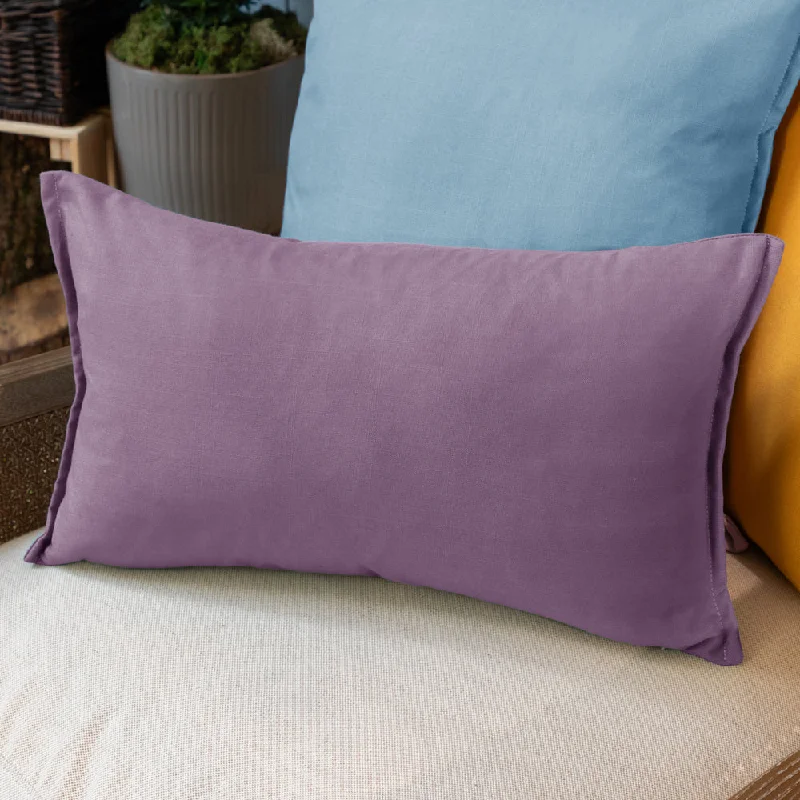 Alfresco Outdoor Oxford Cushion Heather