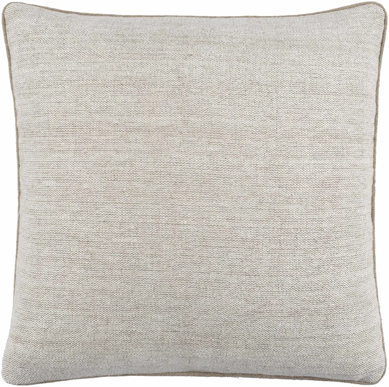 Pulungmasle Cream Woven Accent Pillow - Clearance