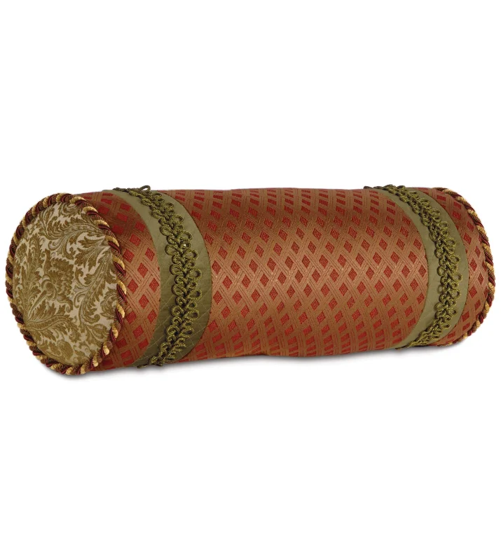 Botham Russet Insert Bolster 9Dx24