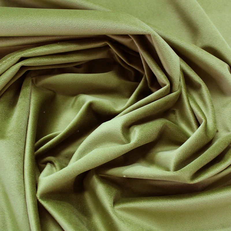 Furnishing Velvet - Olive Green