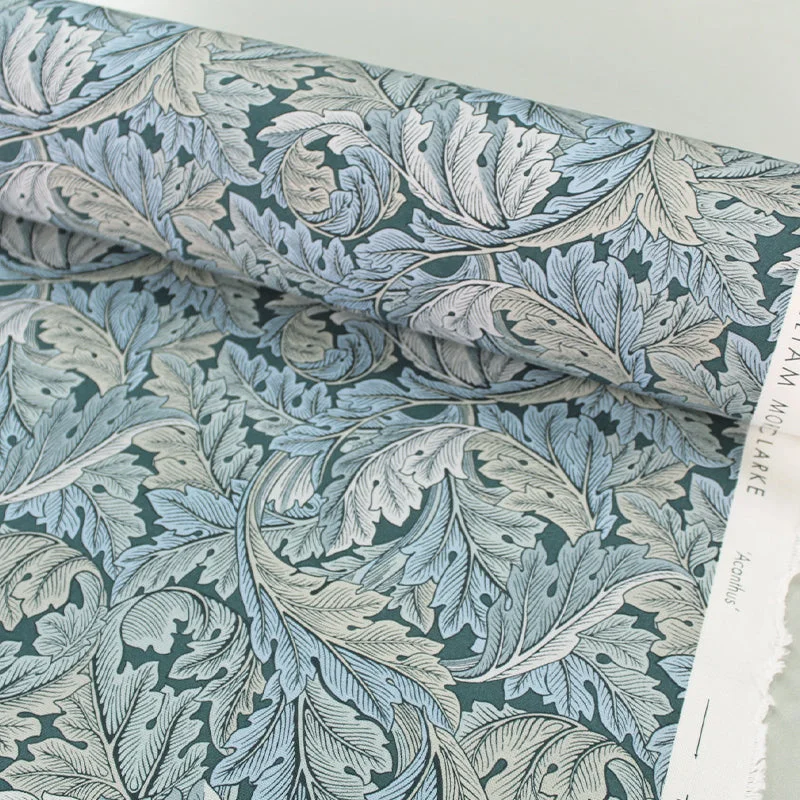 William Morris Soft Furnishing - Acanthus - Denim