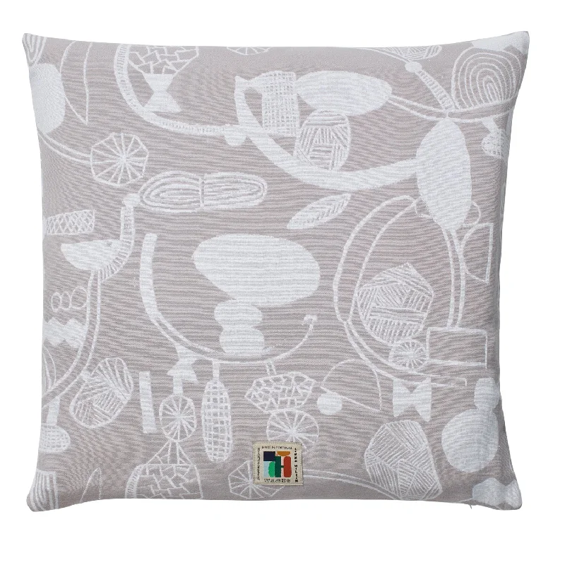 Doodle Dance Woven Square Cushion