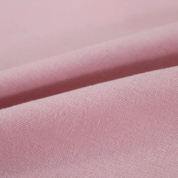 Home Furnishing Fabric Brushed Panama Weave - Peony Pink