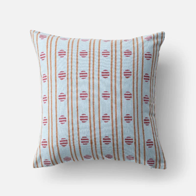 Tempo Blockprint Pillow