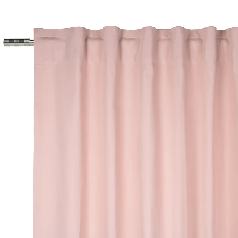 Hidden Tabs curtain panel - Lyons - Blush - 52 x 63''