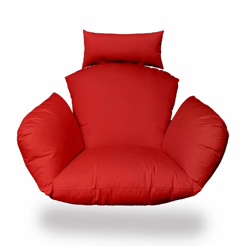 Primo Red Indoor Outdoor Replacement Cushion for Egg Chair