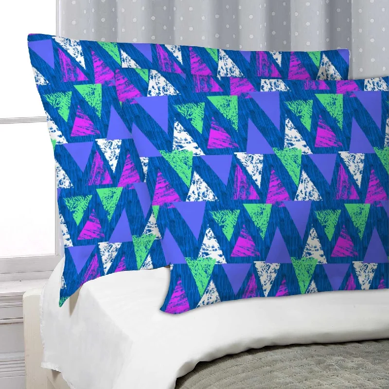 ArtzFolio Mixed Triangled D1 Pillow Cover Case