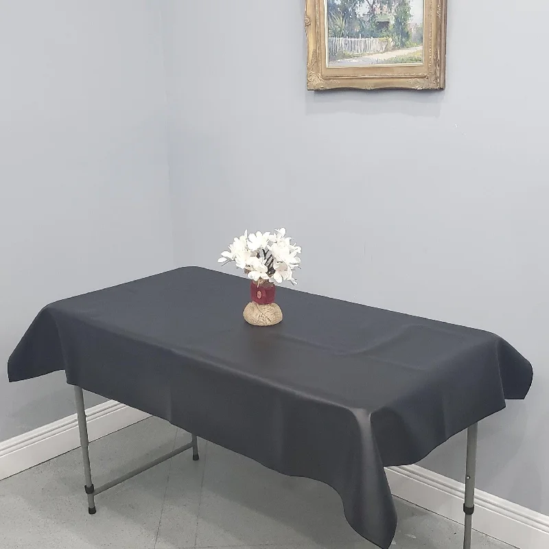 Rectangular Flannel Backed Vinyl Tablecloth