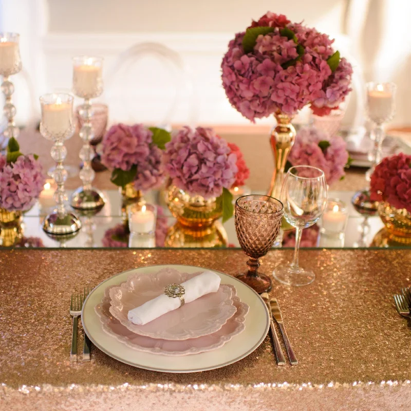 Rectangular Sequin Tablecloth