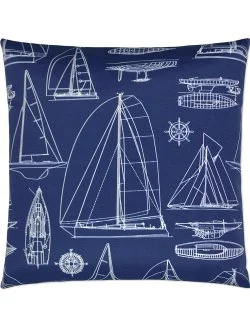 Sail Plan Designs Indoor/Outdoor Accent Pillows