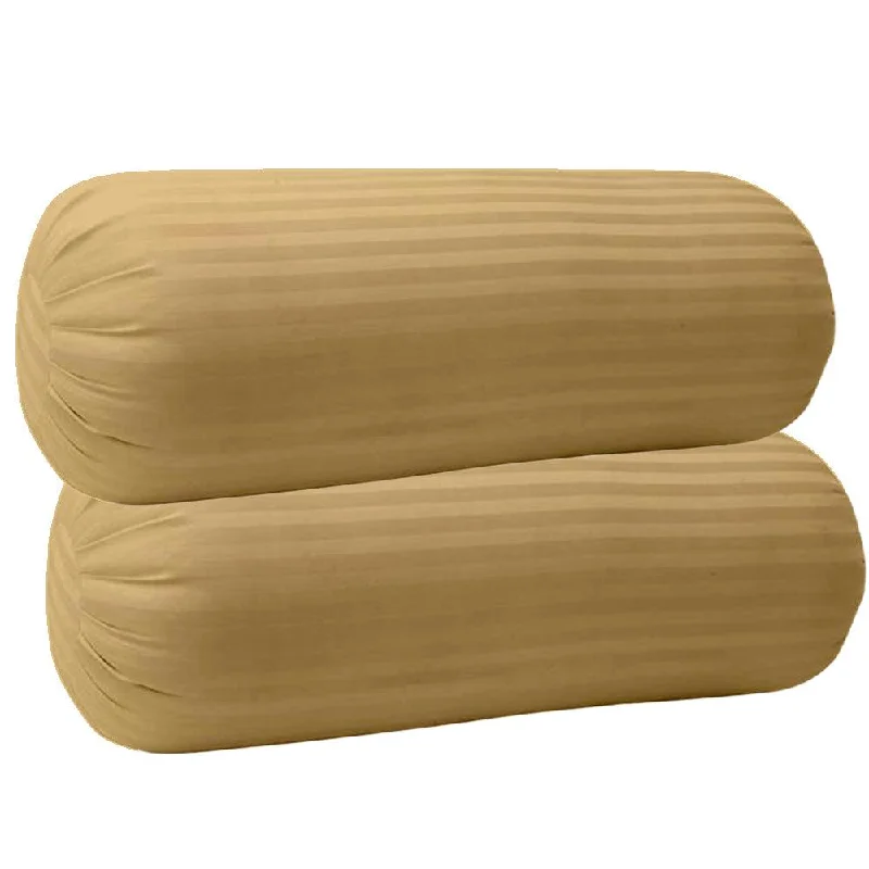 Cotton Bolster Covers (Pack of 2 & 200 TC)