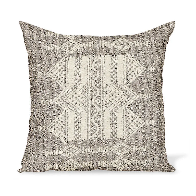 Peter Dunham Textiles Outdoor Mombasa in Taupe Pillow