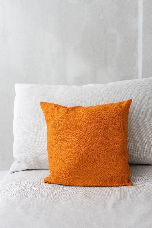 Deco Pillow Cover In Mustard