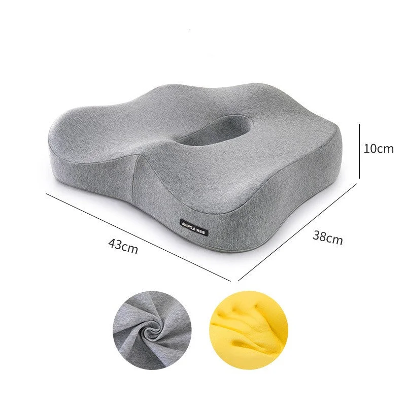 Pressure Relief Memory Chair Seat Cushion