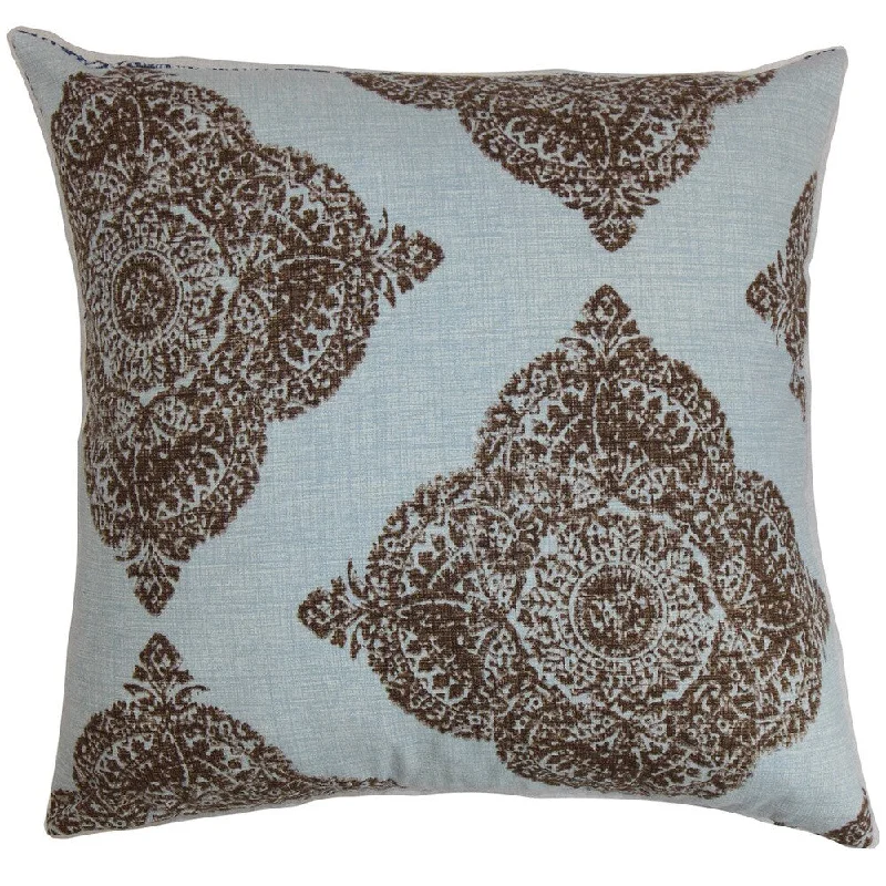 Daganya Damask Euro Sham Chambray