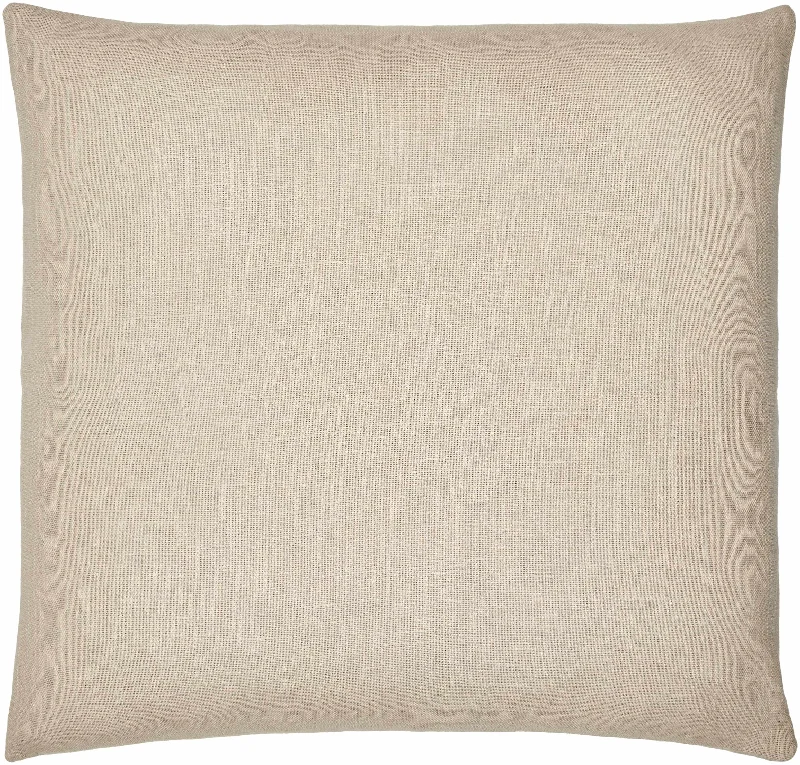 Royce Tan Textured Throw Pillow